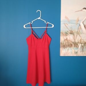 5/25$ Cute red Forever 21 Dress